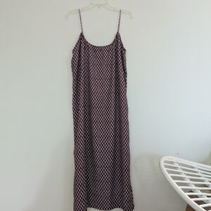 NWT - XS The Odells Maxi Lined Slip Dress with side slit
